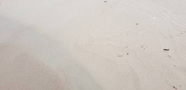 波罗的海海滩的沙子
