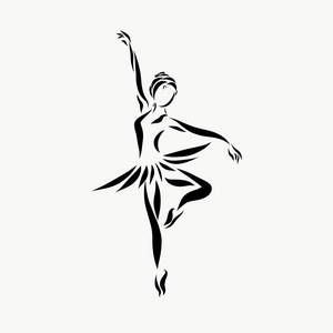 舞蹈徽标图片-舞蹈徽标素材-舞蹈徽标插画-摄图新视界