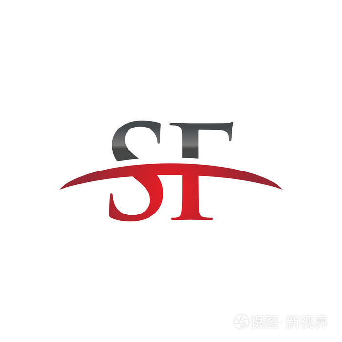 首字母 sf 红色耐克标志耐克标志