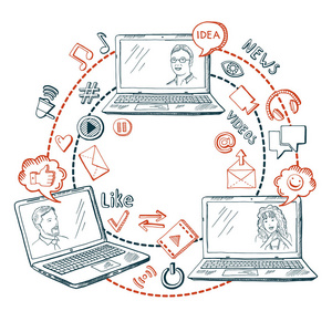 信息共享网络图片