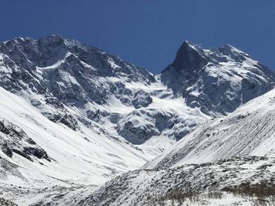 风景, 山雪和自然