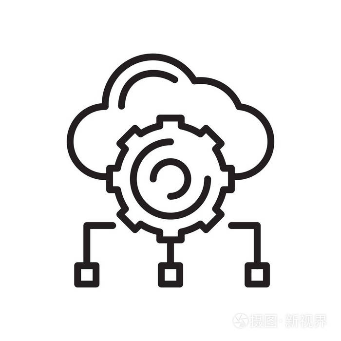 web 和移动应用程序设计, 大数据徽标概念插画-正版商用图片0rr26u-摄