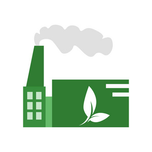 工厂图标矢量隔离白色背景为您的 web 和移动应用程序设计, 工厂徽标