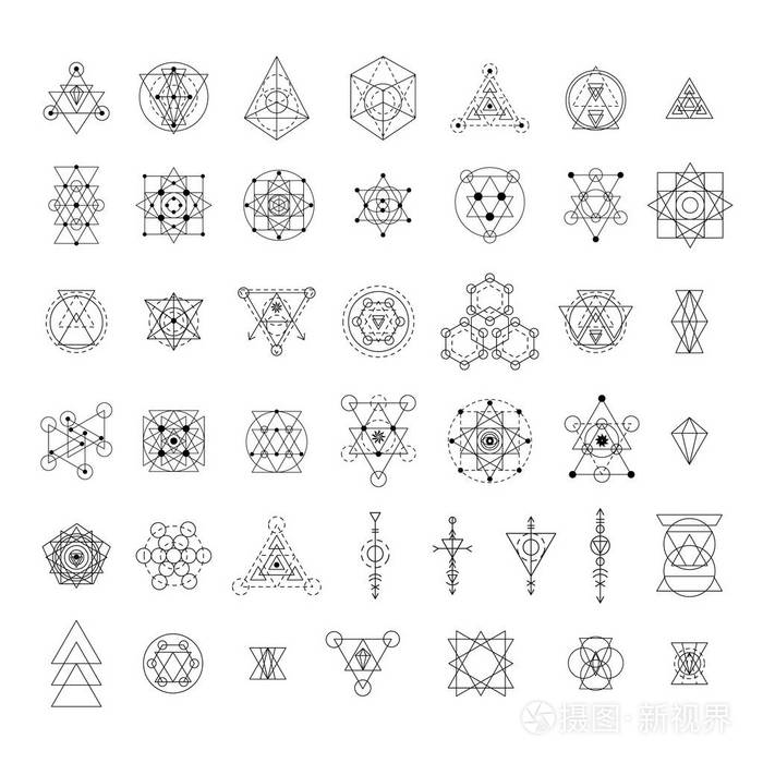 神的几何学标志集合