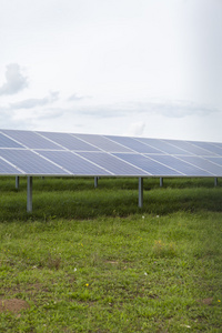 与蓝 siliciom 太阳能电池替代能源领域