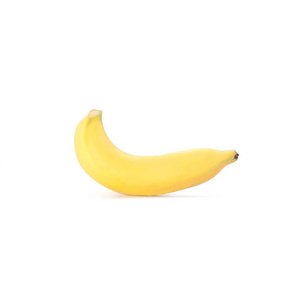 群的孤立的白色背景上的香蕉