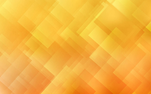 浅黄色矢量背景与长方形, 正方形。闪光抽象插图与长方形形状。模板可以用作背景