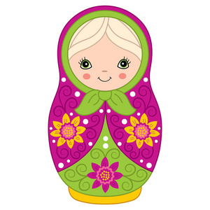 套娃要矢量俄罗斯传统娃.俄罗斯嵌套娃娃矢量.套娃要剪贴画照片