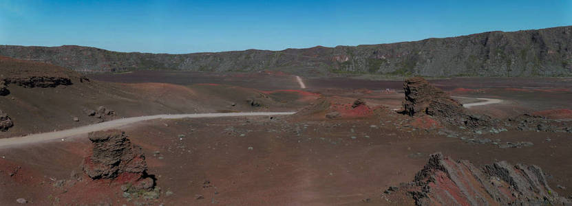 火山重聚岛平原