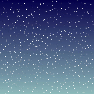 深蓝色繁星闪烁的夜空.充满星空背景的空间.矢量图形天文学插图照片