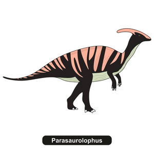 Parasaurolophus 恐龙绝种动物