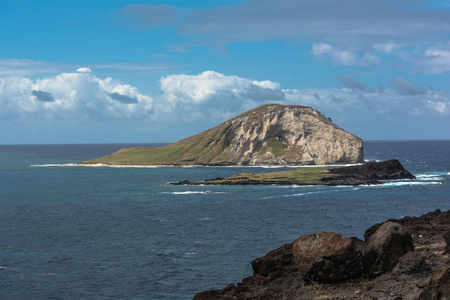 Makapuu 海滩前的兔子岛, 瓦胡岛, 夏威夷