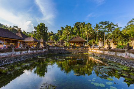 泉水 Empul 寺印度尼西亚巴厘岛