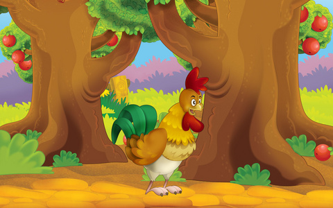 公鸡图图片-公鸡图素材-公鸡图插画-摄图新视界