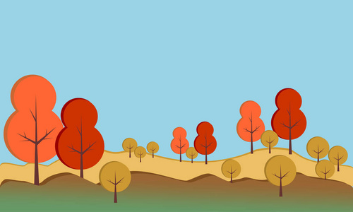 插画秋天图片-插画秋天素材-插画秋天插画-摄图新视界