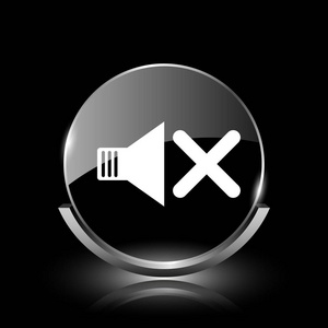 没有声音的图标照片