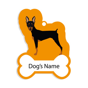 孤立的狗牌图片-孤立的狗牌素材-孤立的狗牌插画-摄图新视界