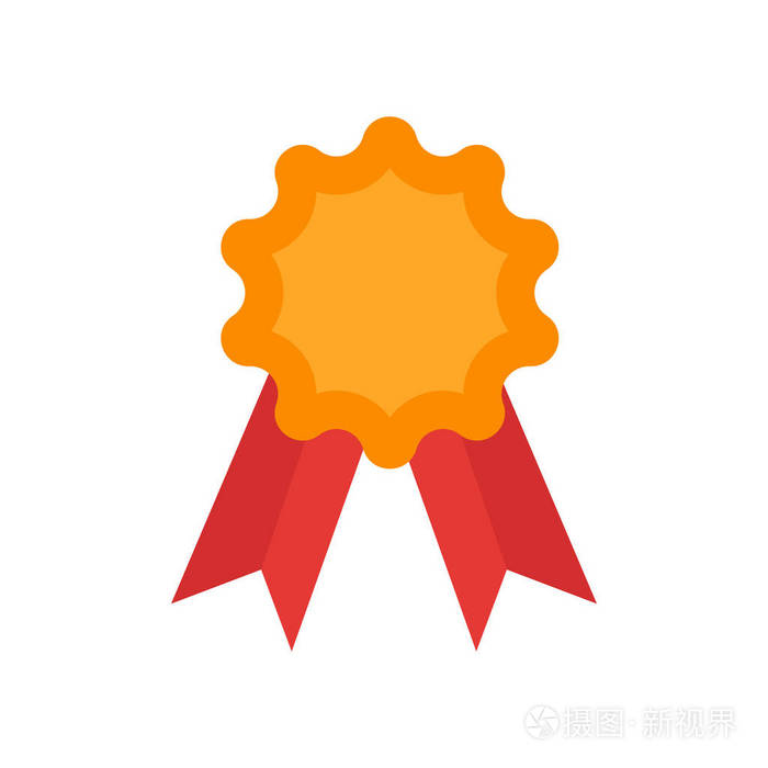 成就图标向量隔离在白色背景为您的web和移动应用程序设计成就徽标