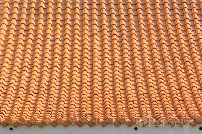 屋顶瓦片纹理
