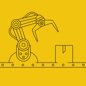 机械手工厂图片