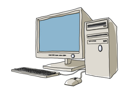 手绘计算机图片