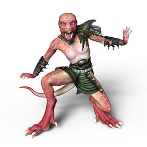 3dcg渲染的怪物