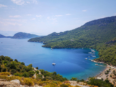 Sarsala 湾, Gocek, 土耳其