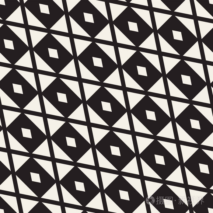 无缝曲面几何设计.重复瓷砖装饰背景.矢量形状图案