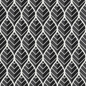 几何黑色矢量无缝图案.抽象艺术装饰背景.经典时尚质感照片