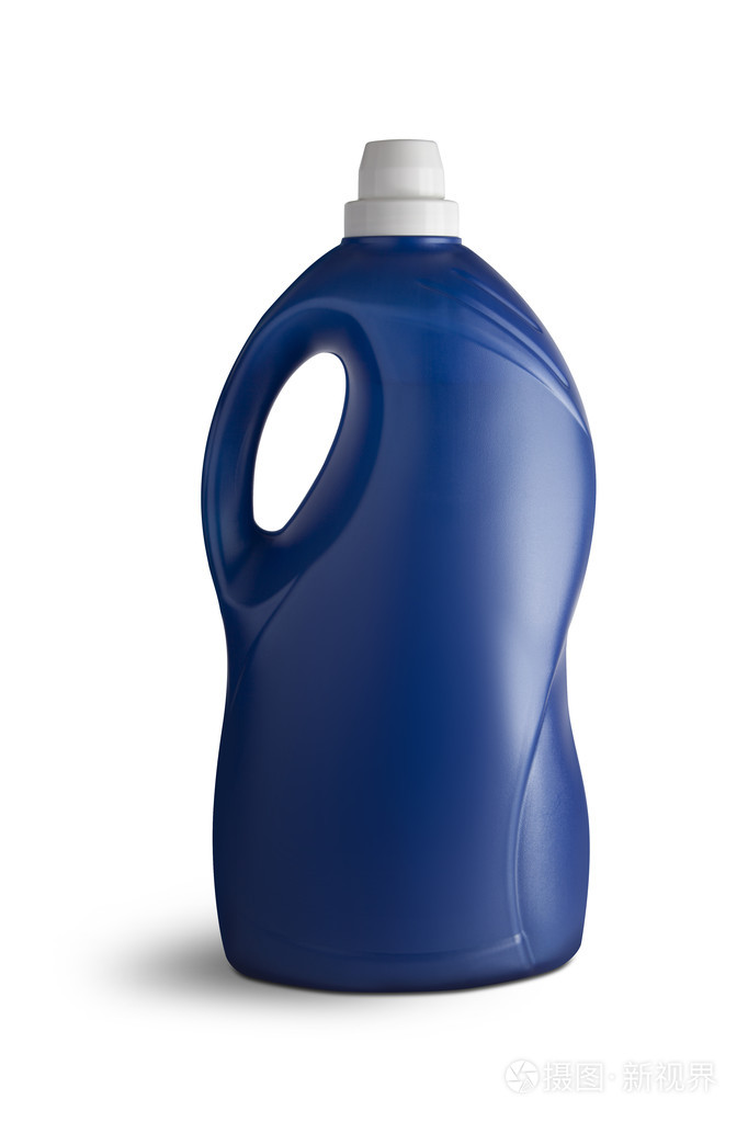 蓝色塑料瓶
