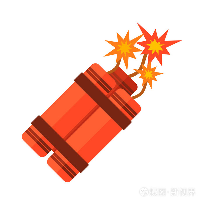 炸药炸弹平矢量.