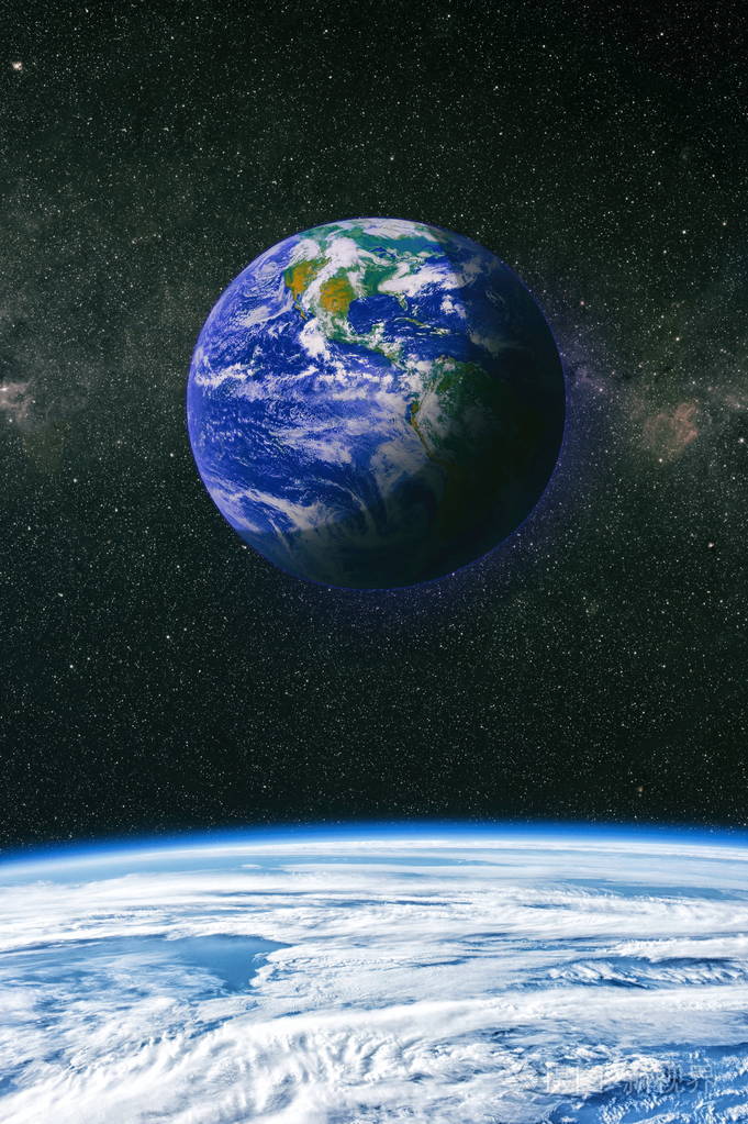 多彩的深空间.宇宙概念背景.nasa 提供的这个图像的元素