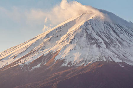 富士山特写