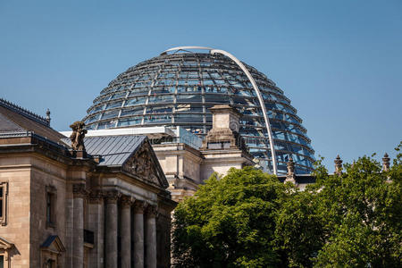 柏林国会大厦的屋顶