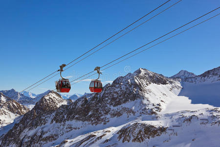 奥地利因斯布鲁克山地滑雪度假村