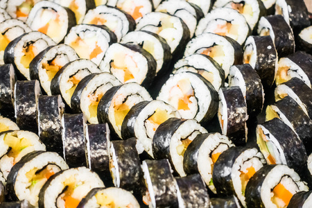 寿司选择性焦点