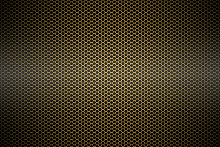 金金属网格背景纹理照片