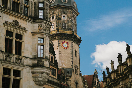 在德国德累斯顿的古建筑建筑群的一部分称为皇家宫殿
