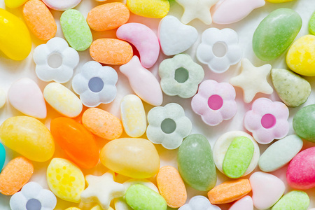 多彩色糖果图片
