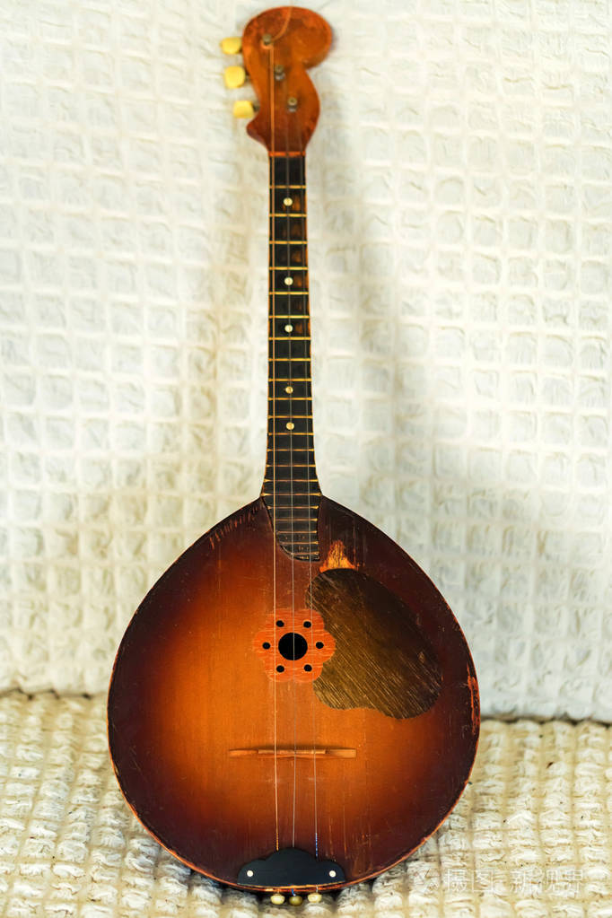 关闭旧乐器曼陀林