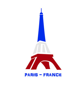 巴黎埃菲尔铁塔法国标志