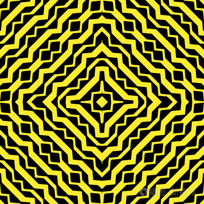 黄色曲线的斜纹