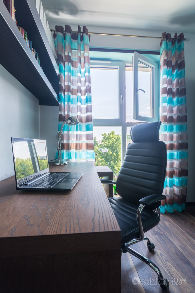 在现代设计中的自修室照片-正版商用图片0s1777-摄图新视界