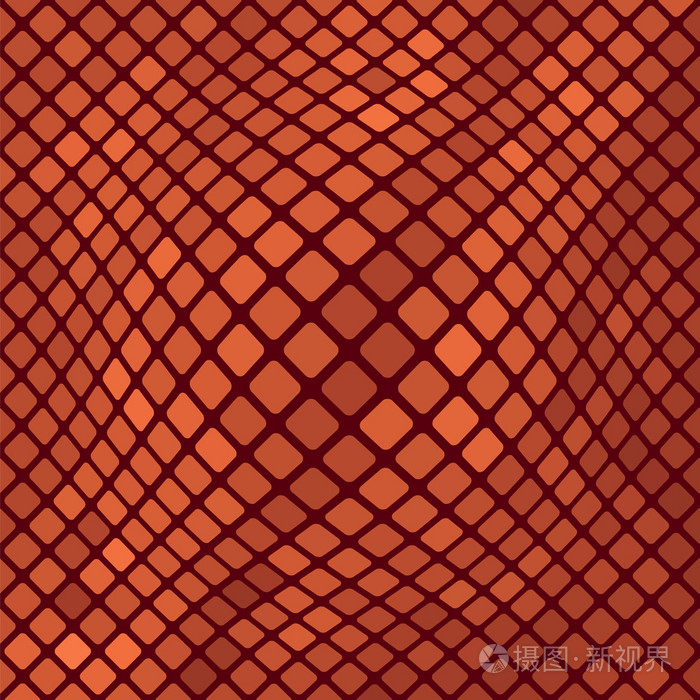 红色正方形图案