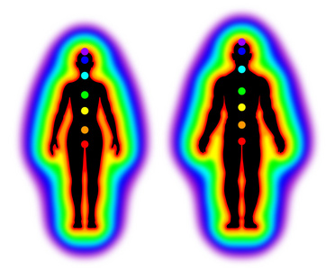 人体能量场图图片