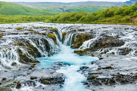 布鲁阿福斯瀑布，南冰岛