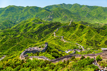 北京长城全景图图片