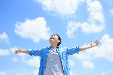 仰望天空画眉图片