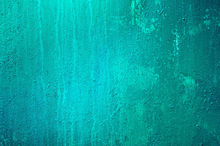 背景漆绿色和蓝色铁金属板材, 铁质地