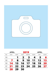 19年11月简单的日程表计划者 星期从星期一开始插画 正版商用图片09mnil 摄图新视界